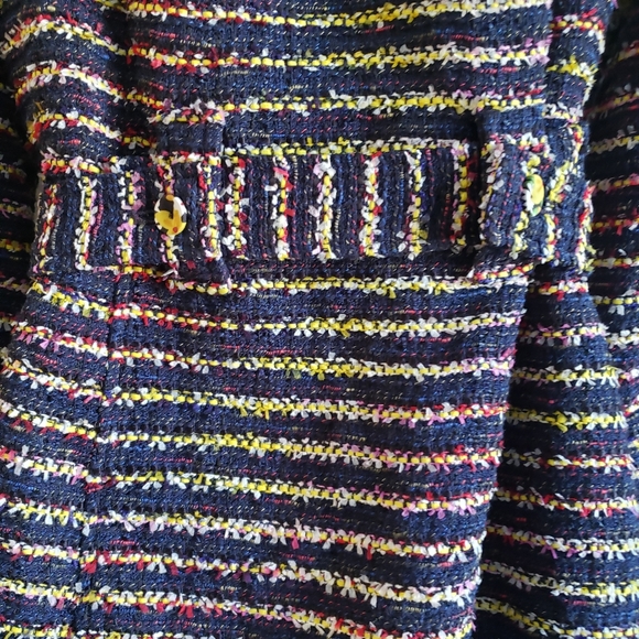 Cabi Headline Topper Tweed Coat size 8 Style# 5660 - Picture 9 of 14